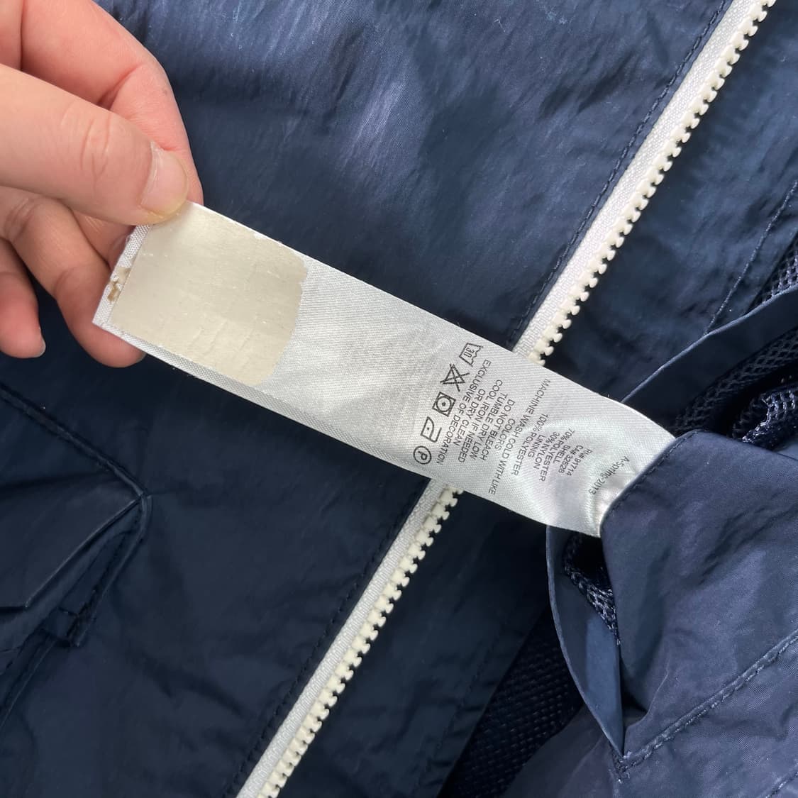 100 알마니 익스체인지 하이넥 윈드브레이커 필드 자켓 상품이미지8