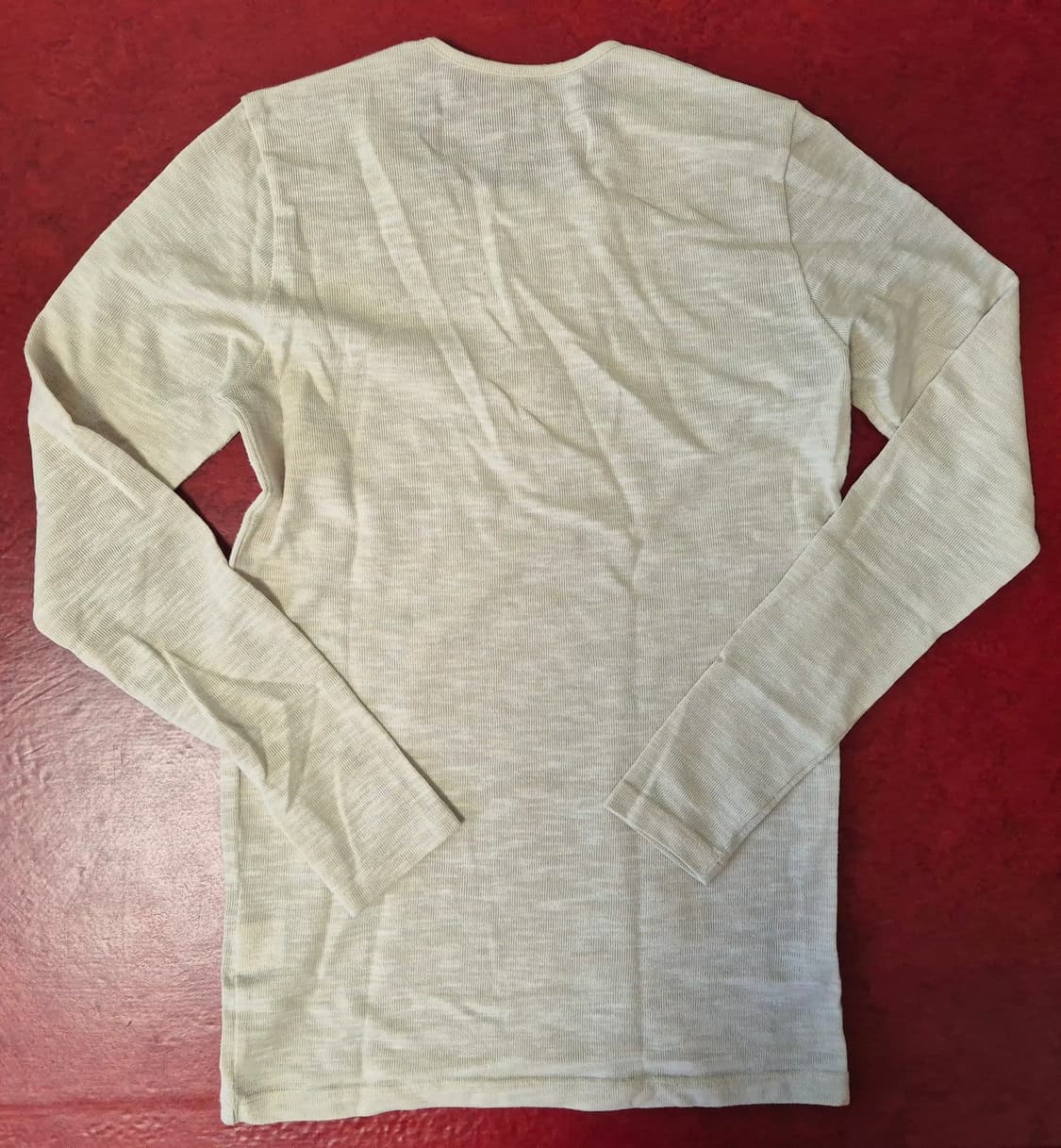 beaucoup Italia henley neck melange 상품이미지5