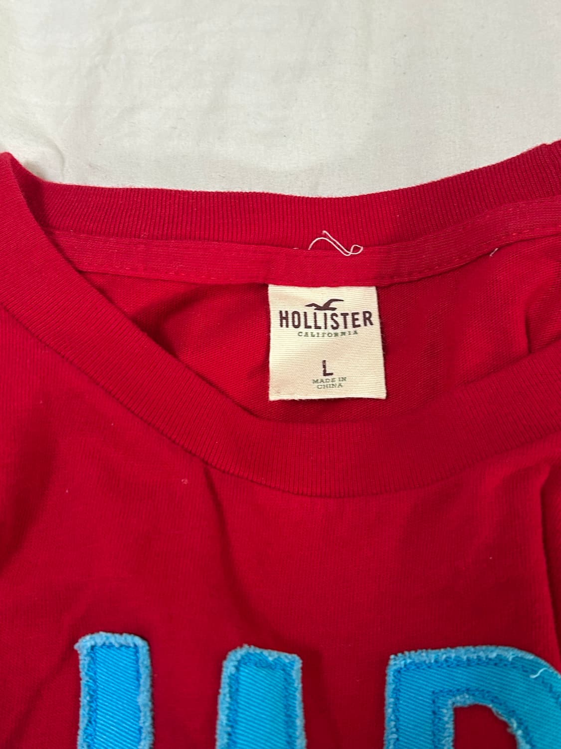 홀리스터 청 패치 롱슬리브 상품이미지4