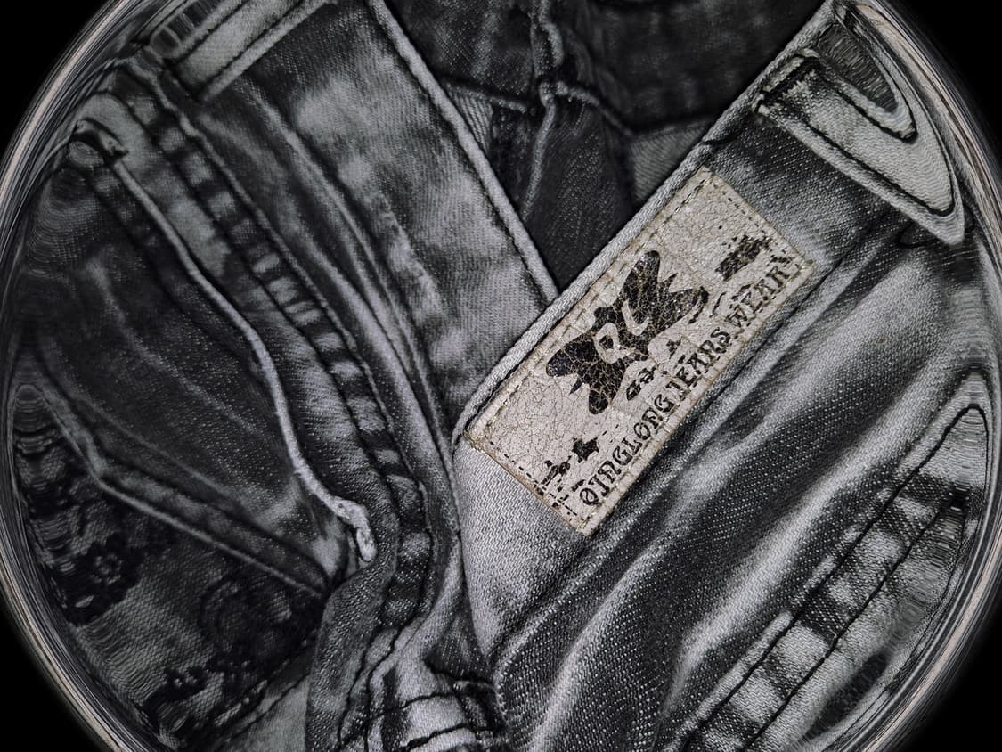 Vintage 05 PUNK scratch lace short pants 상품이미지3