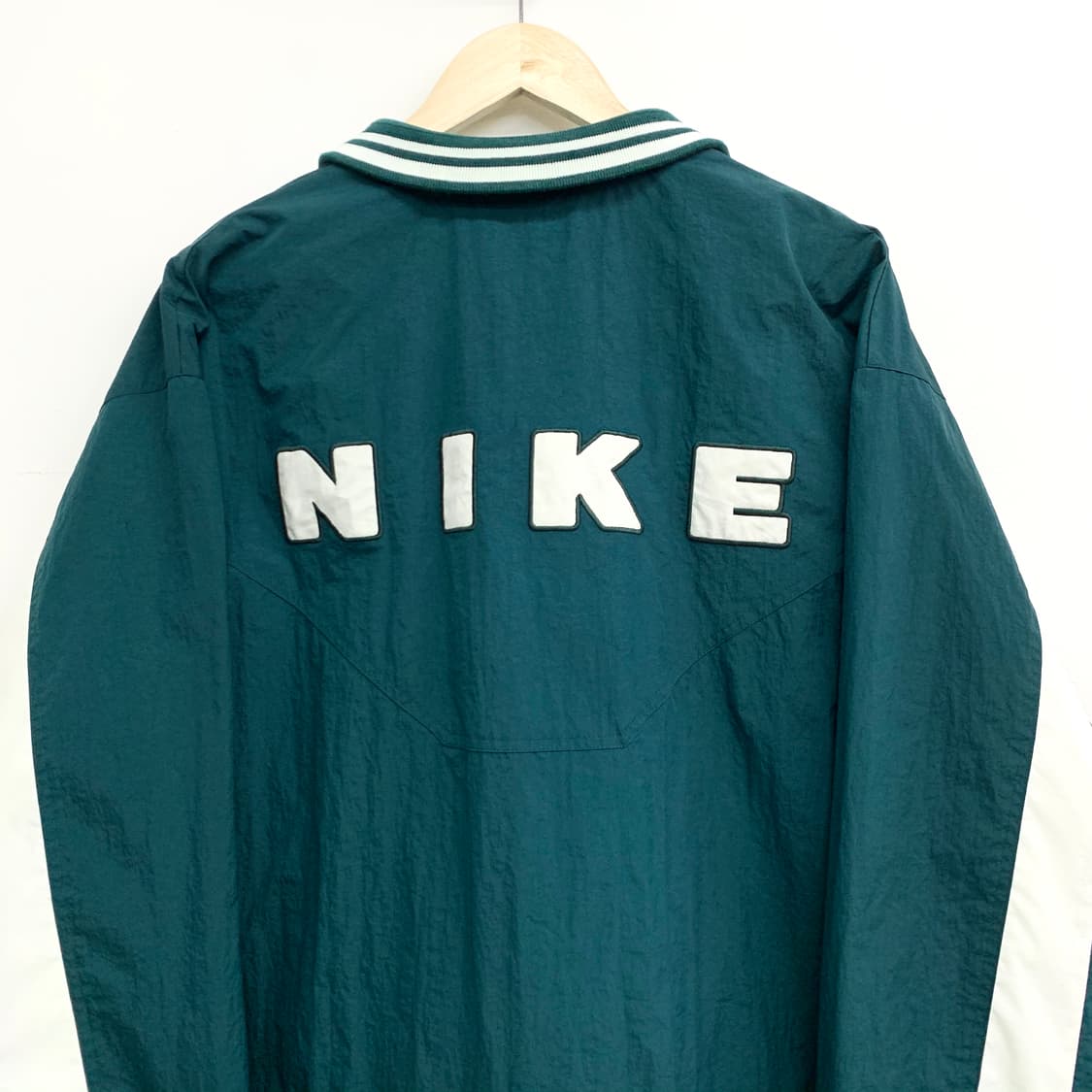 나이키 제팬 라인 스우시 그린 나일론 풀오버 아노락 상품이미지7