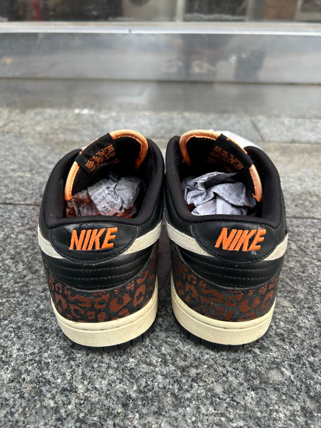 나이키 덩크로우 스키니레오파드 270size 상품이미지3
