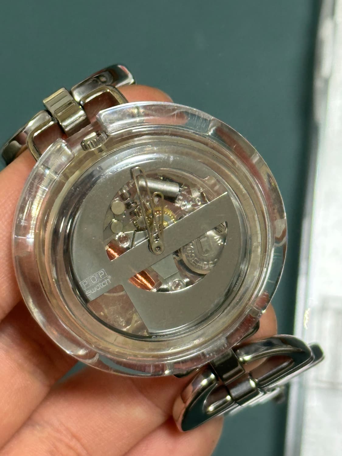 빈티지 스와치_투명 실버 상품이미지3
