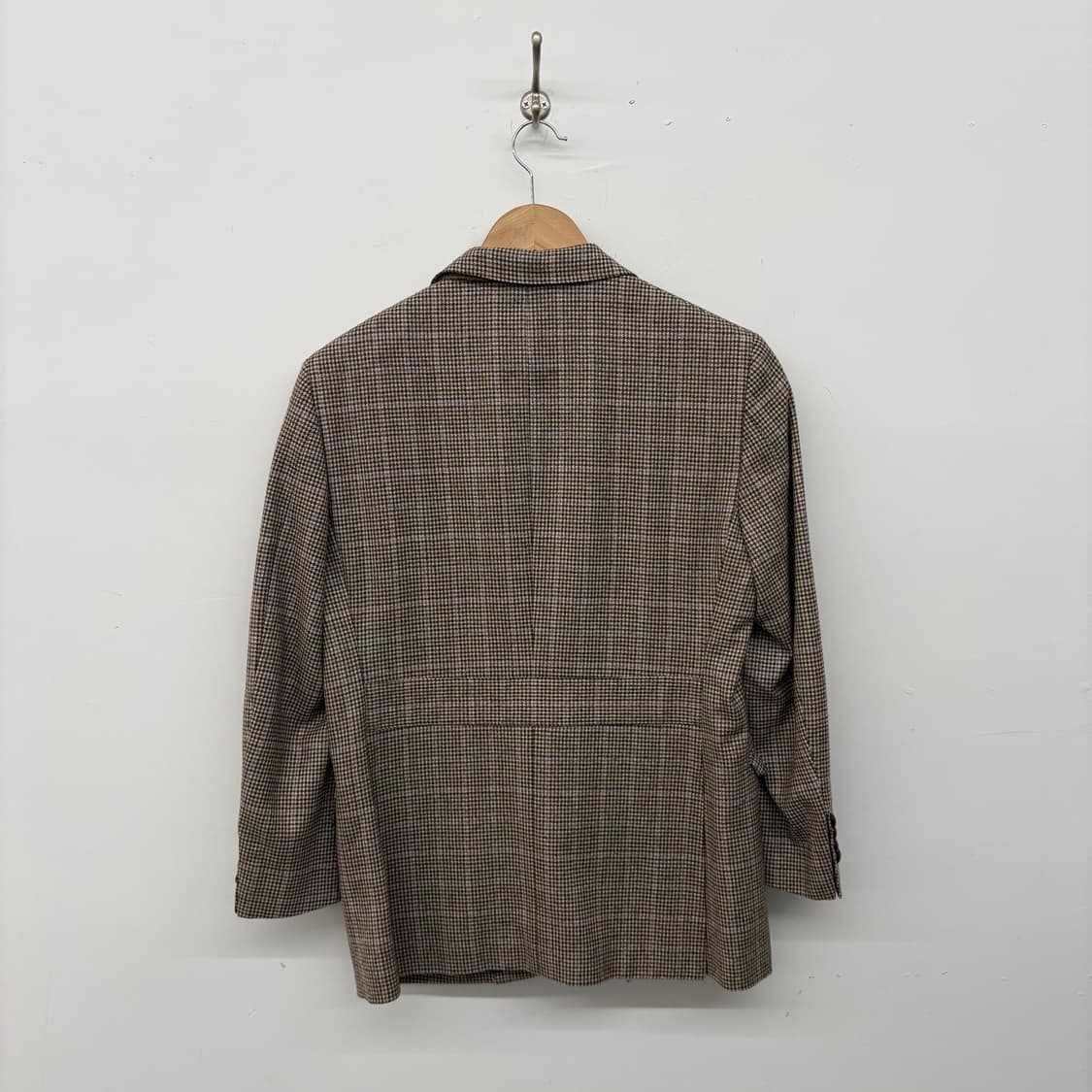 닥스 깅엄체크 자켓 브라운 여/M 상품이미지5
