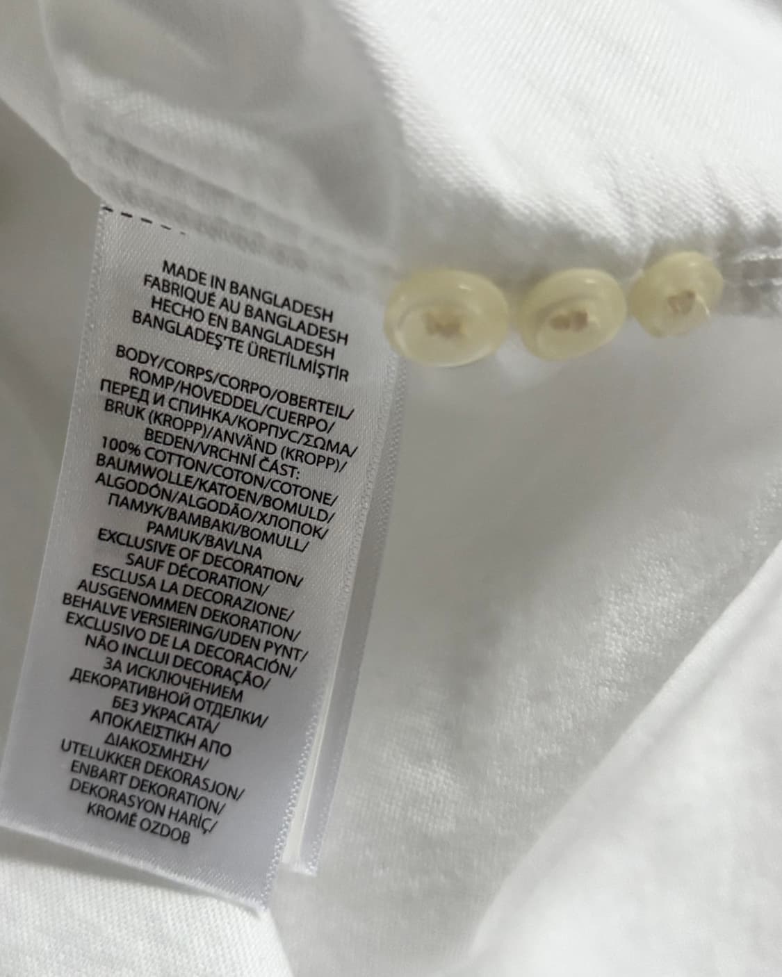 Polo 폴로 랄프로렌 QR신형 멀티컬러포니 화이트 옥스포드 셔츠 상품이미지5