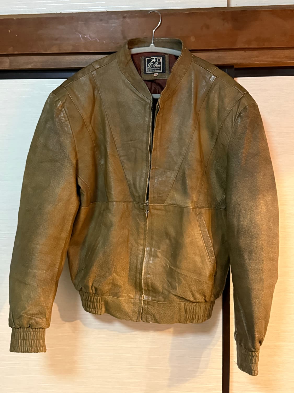 빈티지 리얼레더 자켓 44사이즈 ㅍㅍ 상품이미지4