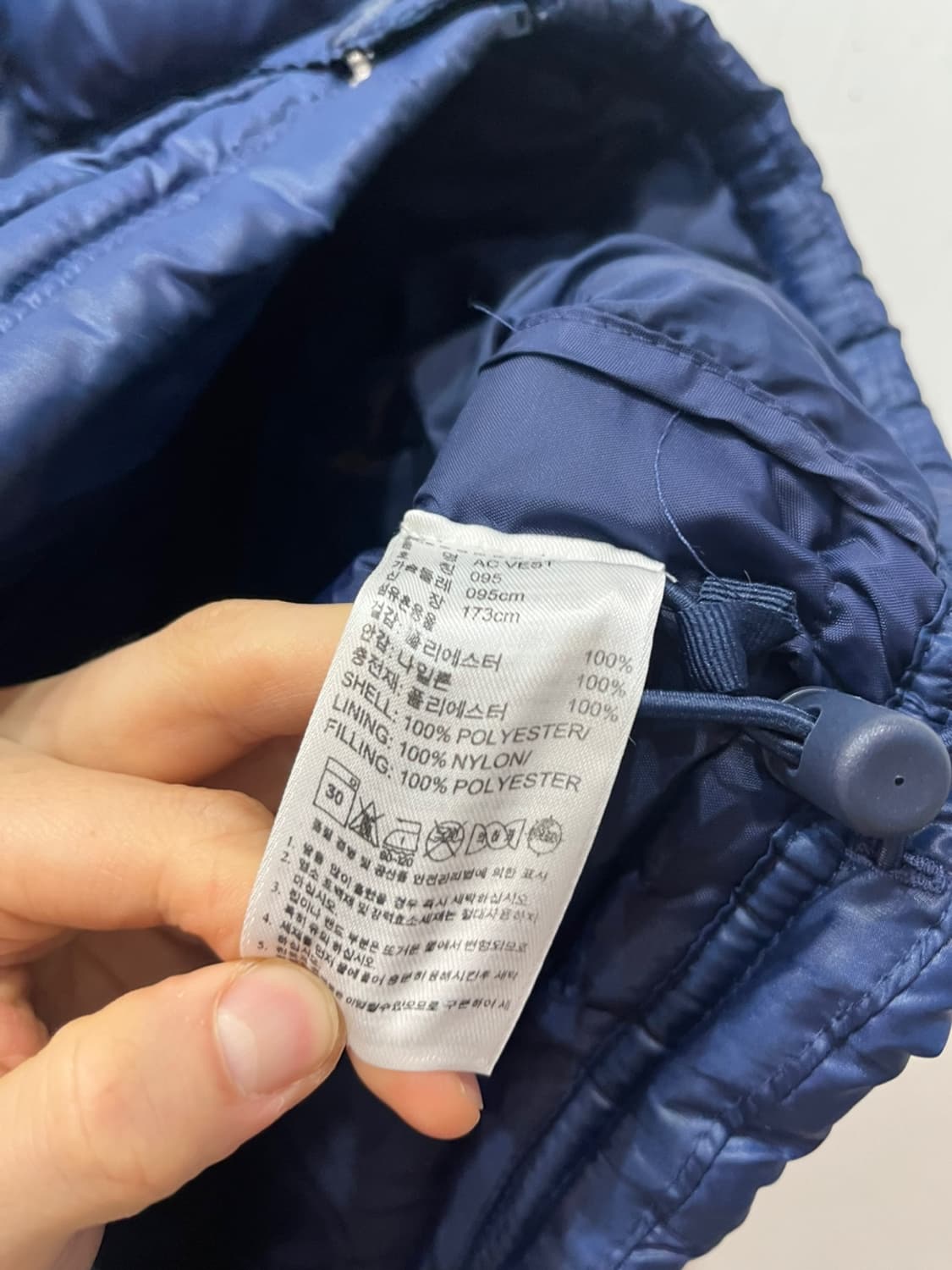 아디다스 파이어버드 패딩 베스트 조끼 네이비 95 상품이미지5