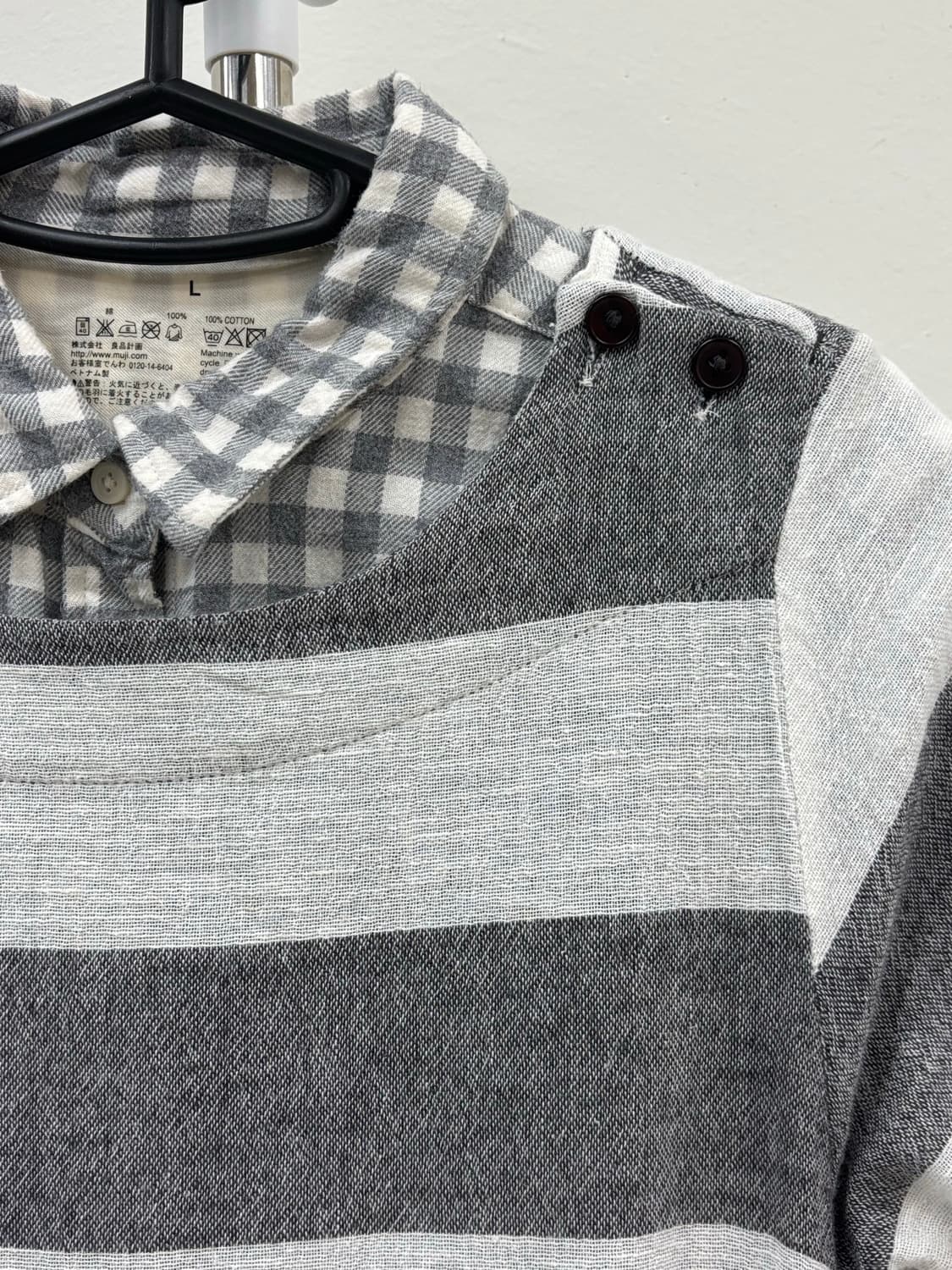 빈티지 셔츠 벌룬핏 원피스 코디 세트 상품이미지5