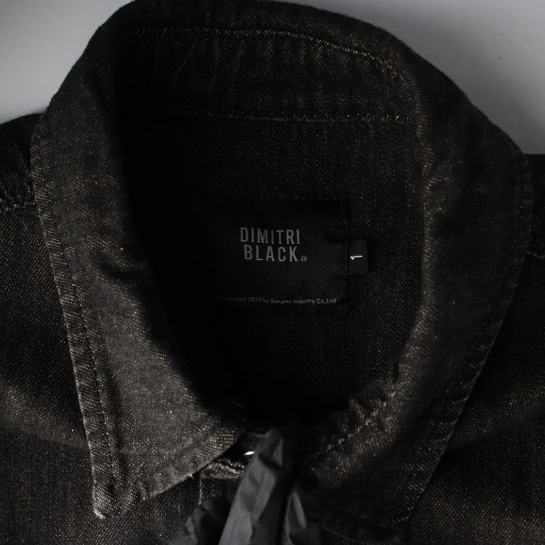 디미트리 블랙 피그먼트 워싱 반팔 셔츠 1 상품이미지5