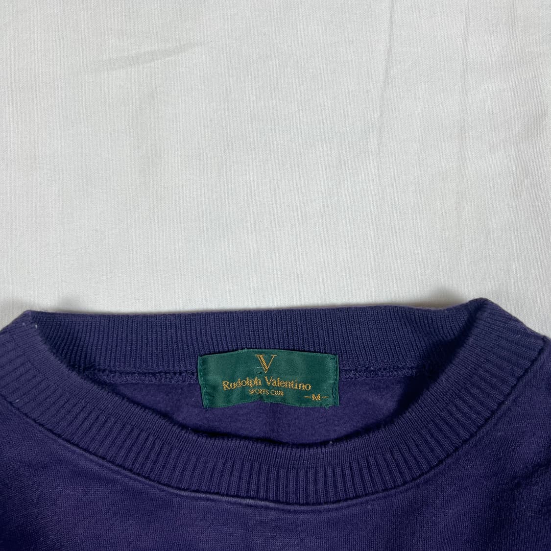 90‘s 루돌프발렌티노 스포츠 valentino 맨투맨 상품이미지6