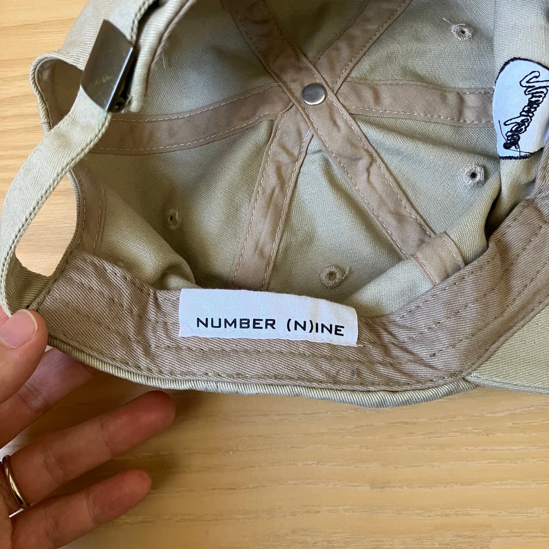 Number (N)ine logo cap 상품이미지5