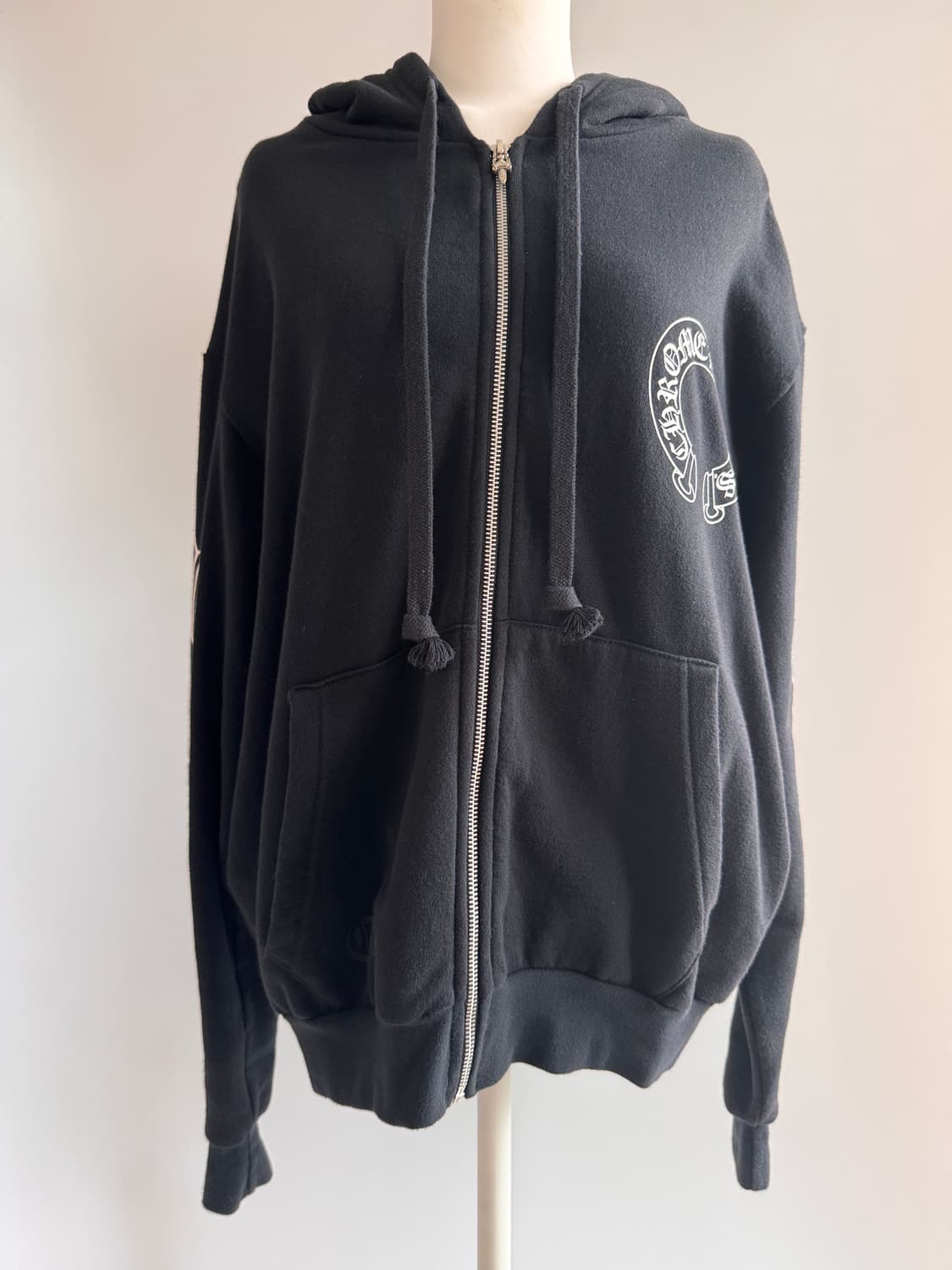 Chrome Hearts 홀스슈 플로랄 후드집업 s 상품이미지2