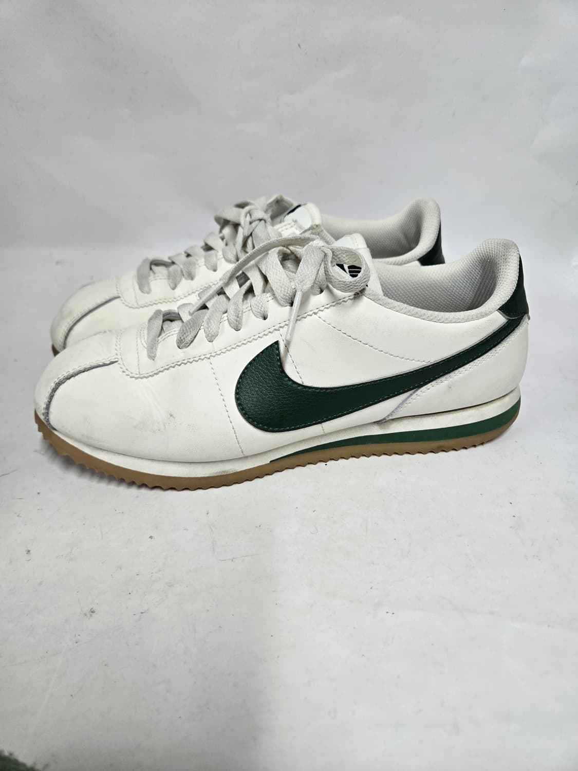 나이키 코르테즈 흰색/녹색 운동화 250mm 상품이미지3