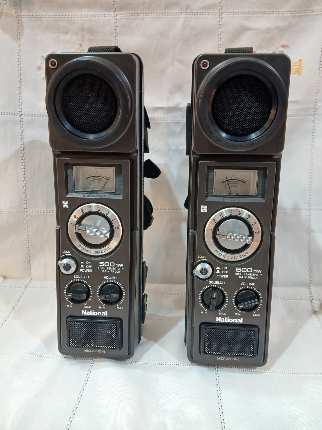 빈티지 내셔널 무전기 2대 셋트 상품이미지1
