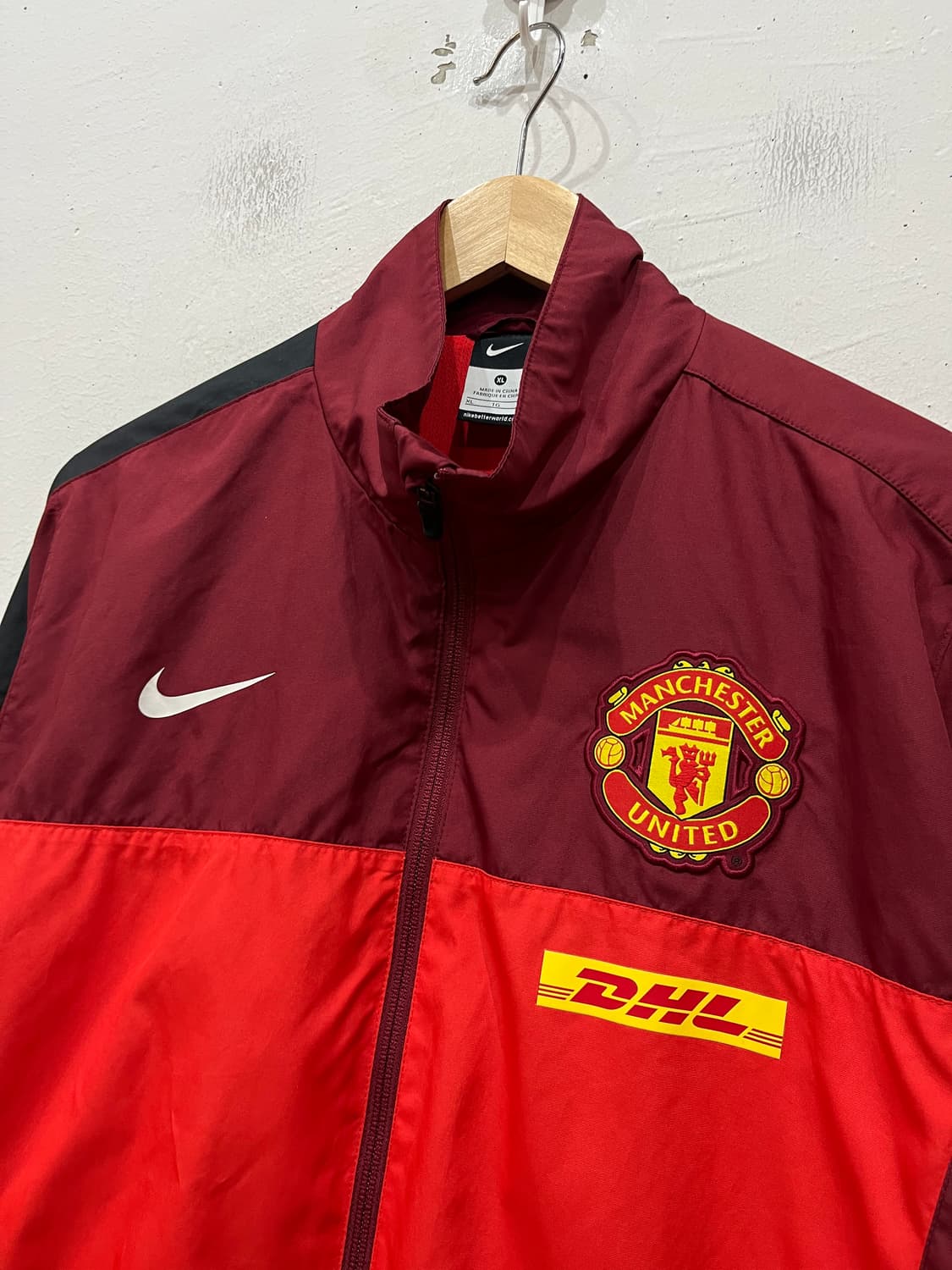 나이키 맨체스터 유나이티드 DHL 바람막이 자켓 XL 상품이미지2