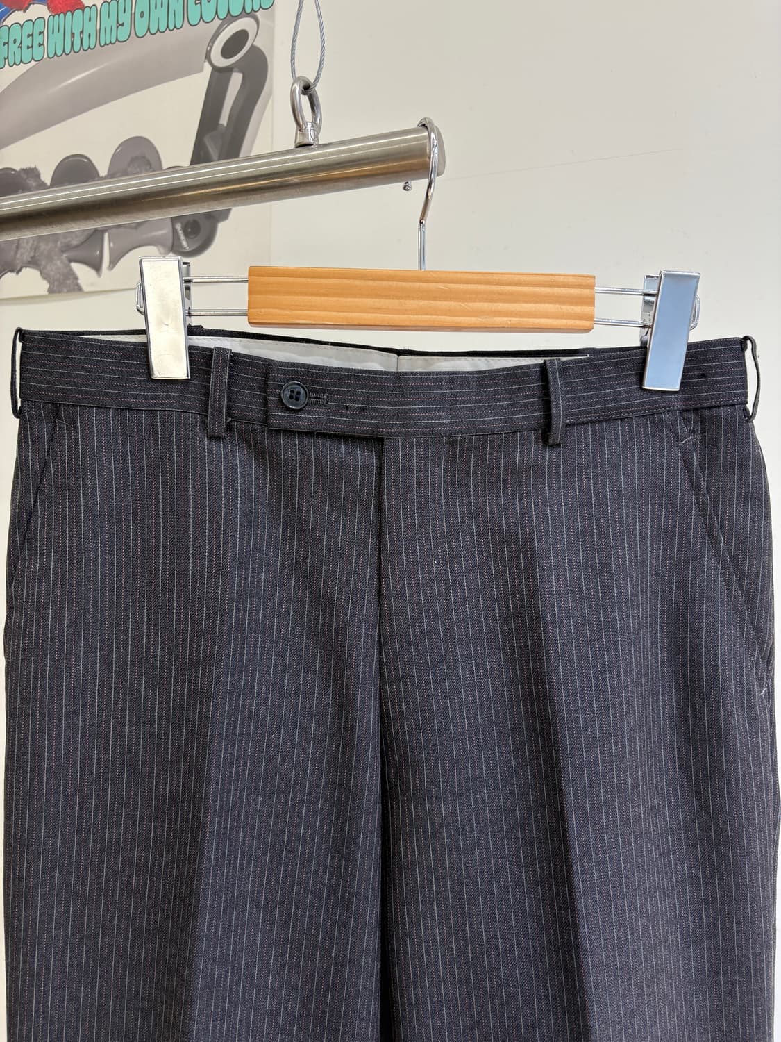 VINTAGE 스트라이프 슬랙스 상품이미지2