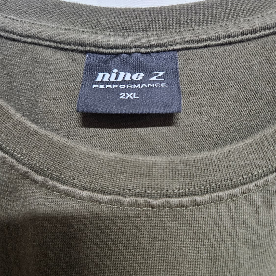 나인제트 라운드넥 티셔츠 2XL 상품이미지3