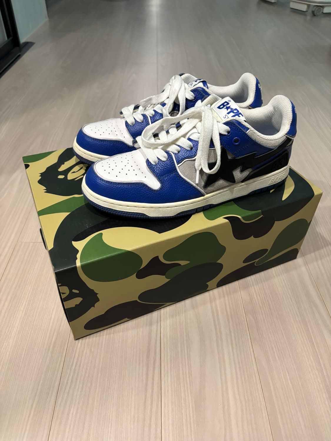 베이프 SK8 STA 로우 블루 260 상품이미지1