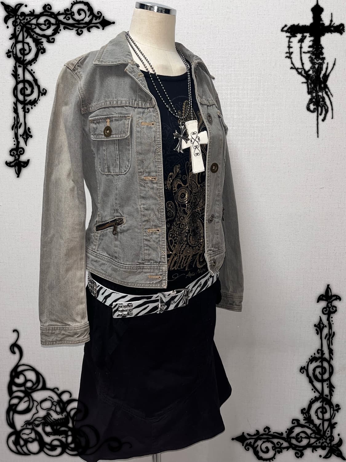 00‘s 웨스턴 펑크 코디셋 상품이미지1