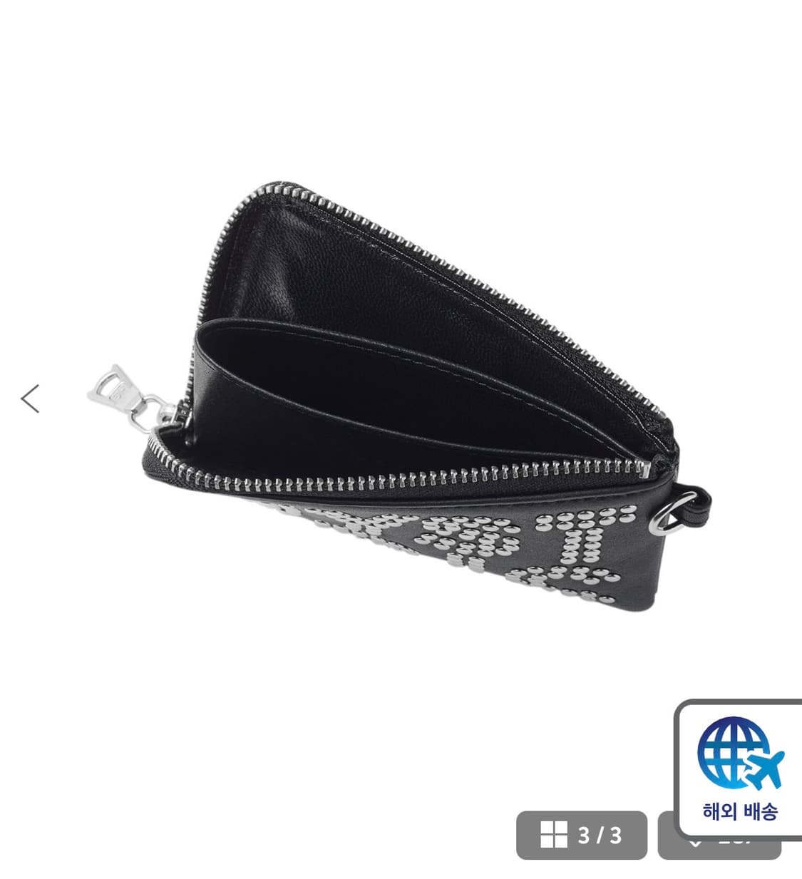 히스테릭 글래머 로고 스터드 카드지갑 상품이미지3