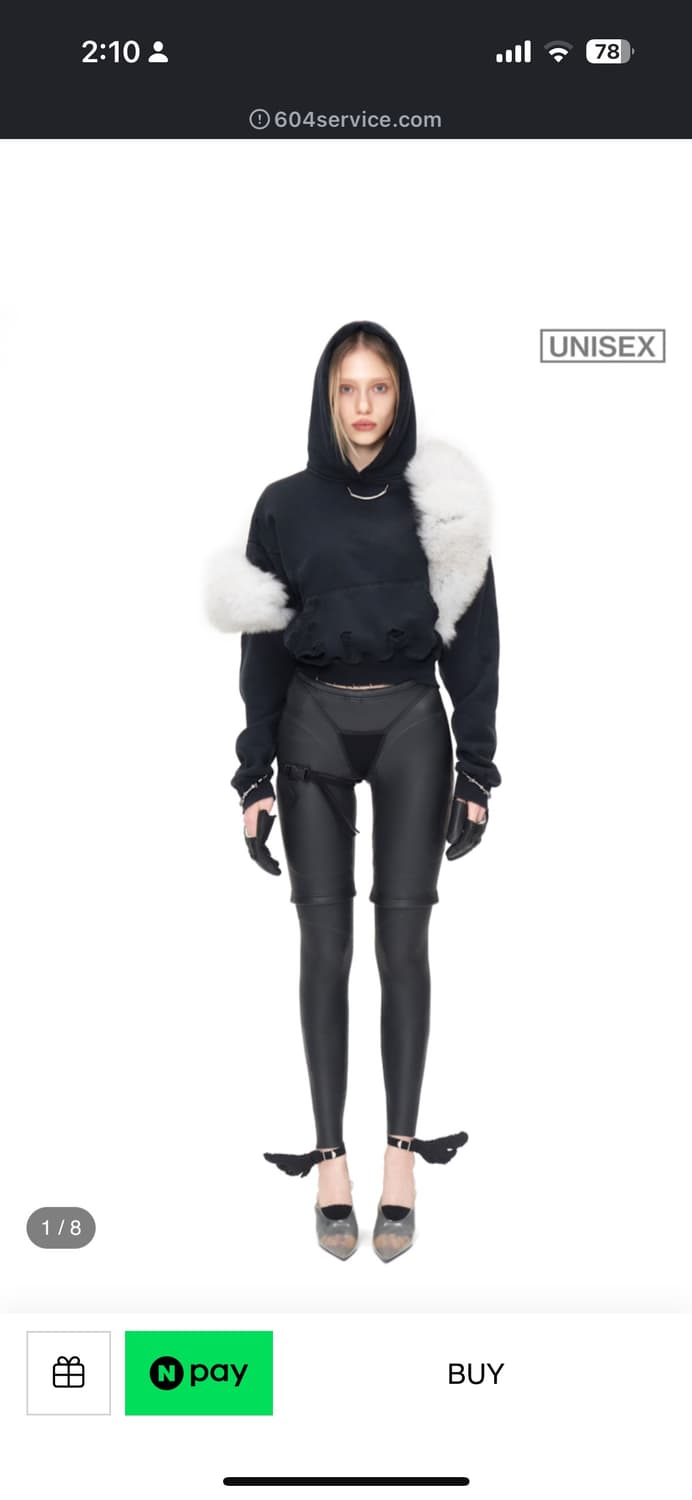 604 service 쥬얼리 후드 M 상품이미지1