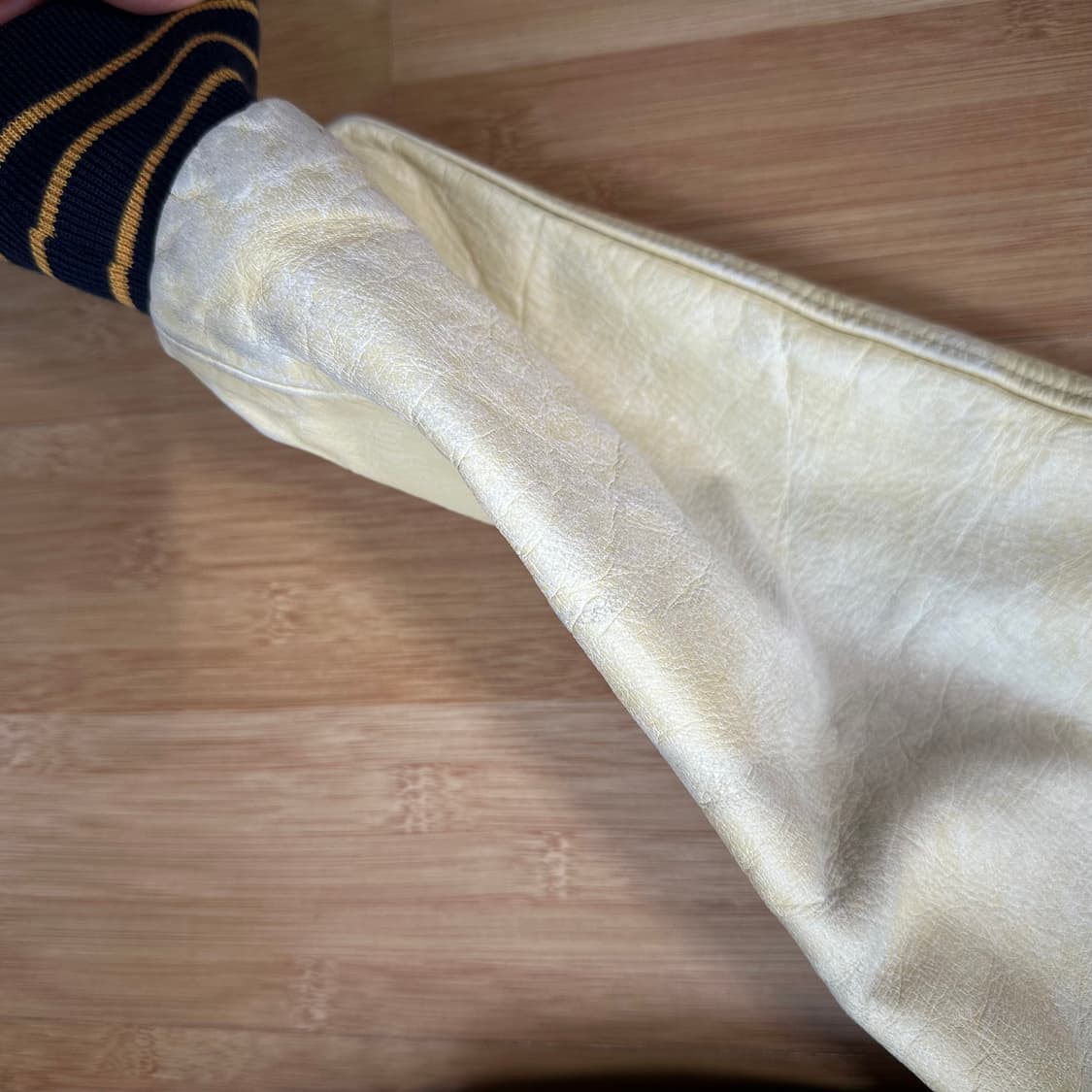 버즈릭슨 네이비 홀스하이드 바시티 자켓 L 상품이미지4