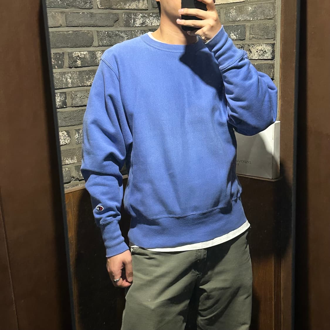 M) 챔피온 리버스위브 90s 빈티지 스웻 맨투맨 상품이미지8