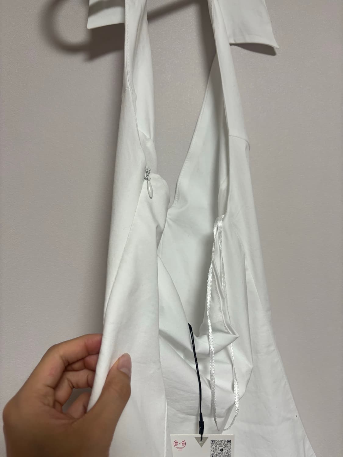 자라 홀터넥 벨트 원피스  상품이미지3