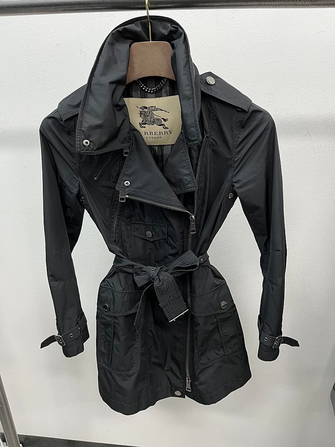 여) 버버리 나일론 트렌치코트 상품이미지2