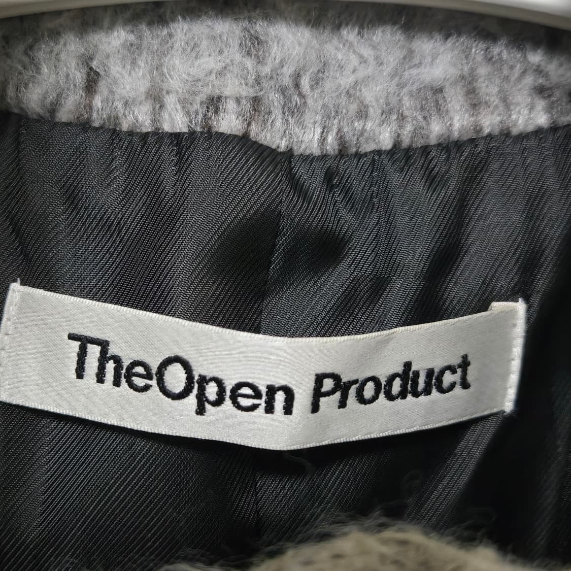 더오픈프로덕트 하이넥 울 코트 / 남녀공용 코트 상품이미지5