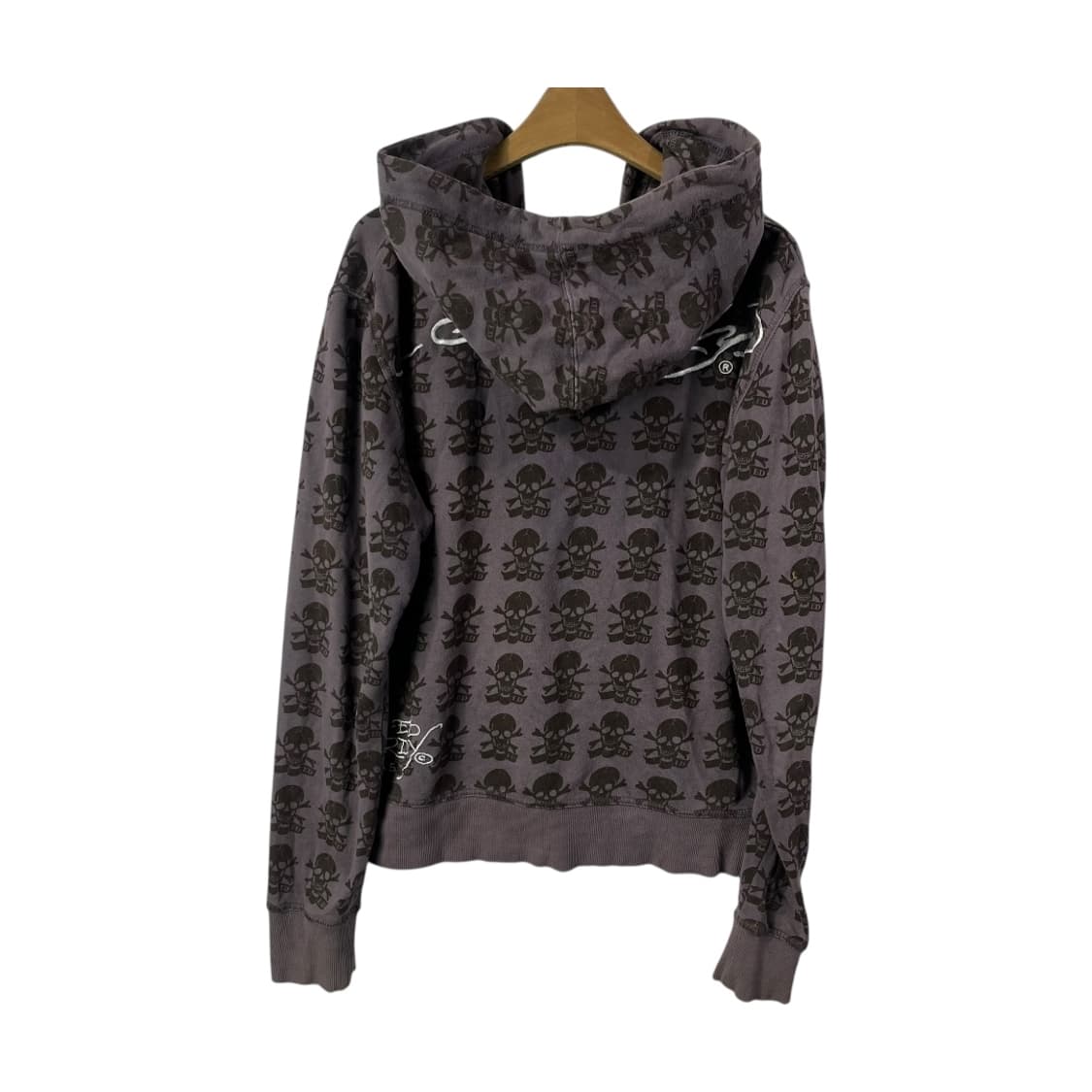 [Ed Hardy] 에드하디 스컬 빅 도트 후드집업 상품이미지2