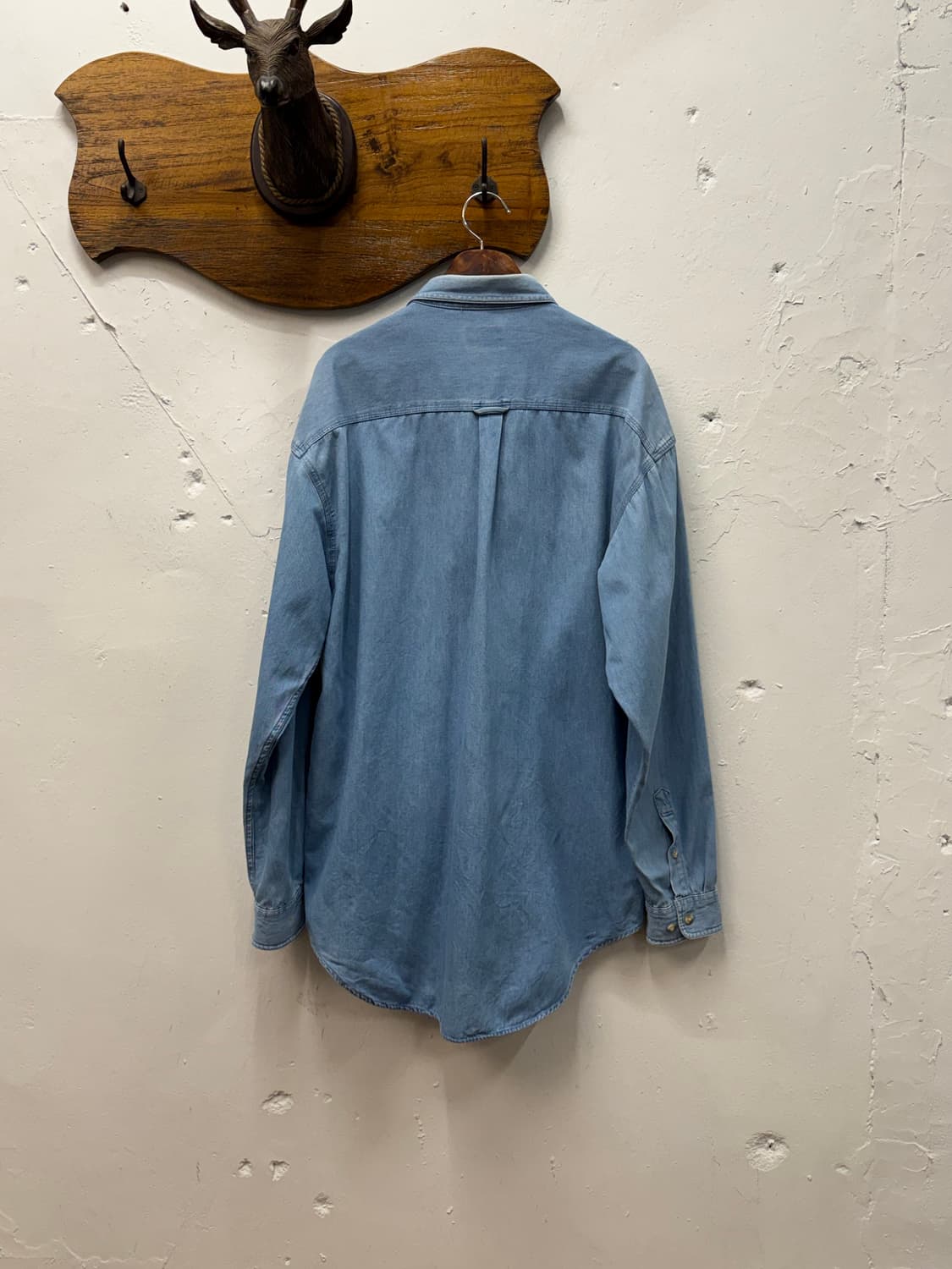XL) Uniqlo Old Label Denim Button-Down S 상품이미지6