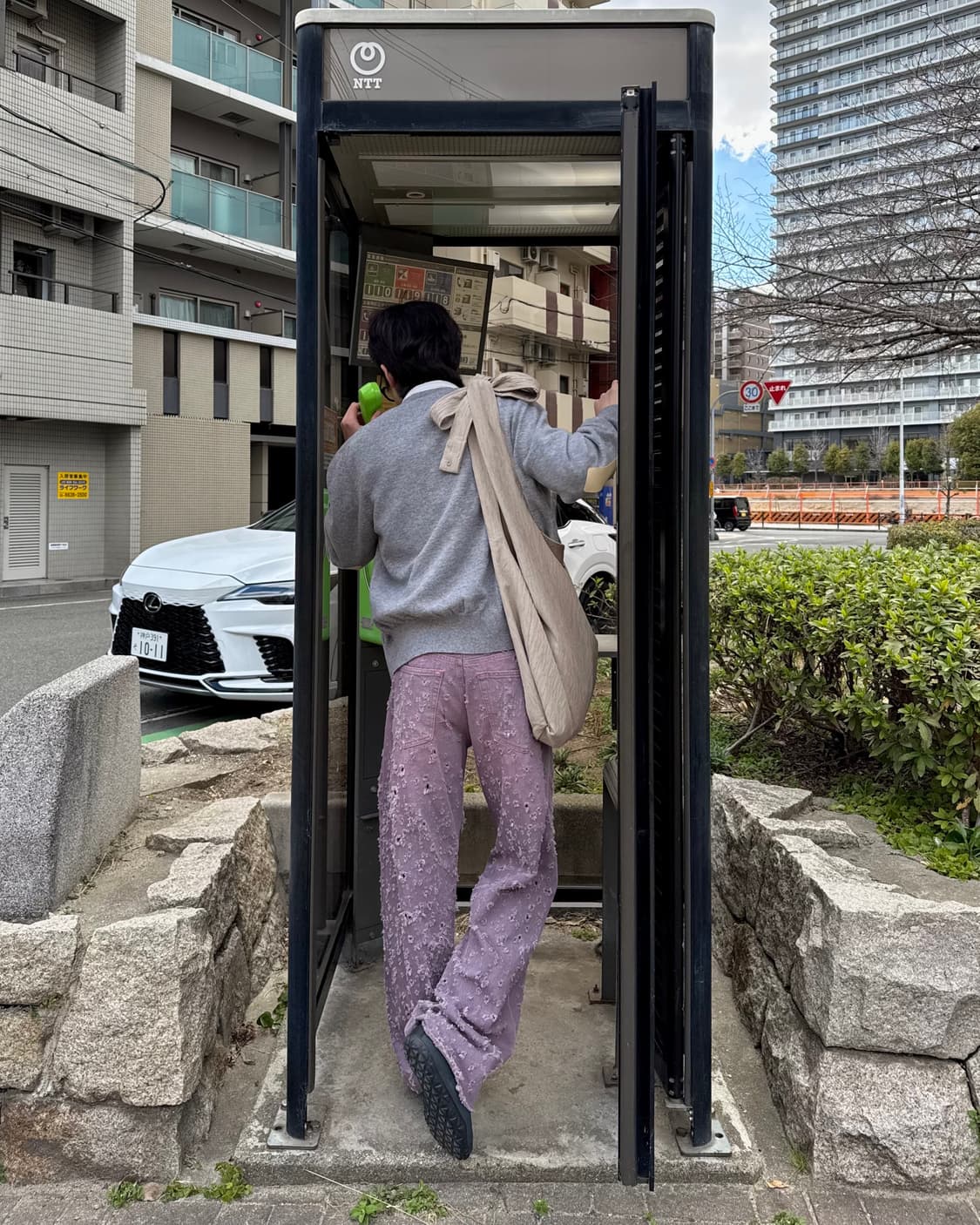 (M) 이얼즈어고 로버 울 가디건 02-2 멜란지 그레이 상품이미지6