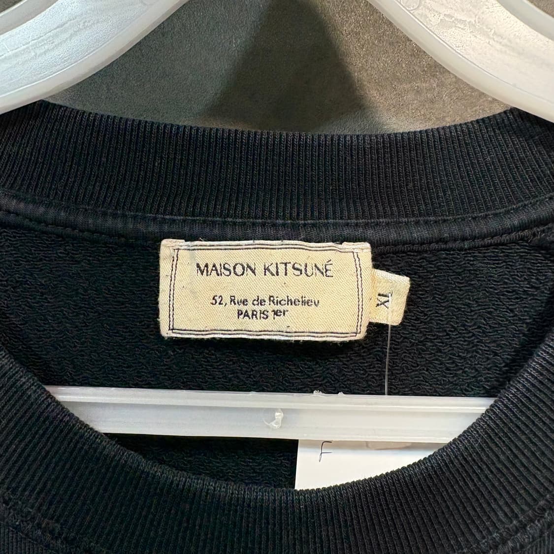 [XL] MAISON KITSUNE 메종키츠네 스웻 셔츠 상품이미지5