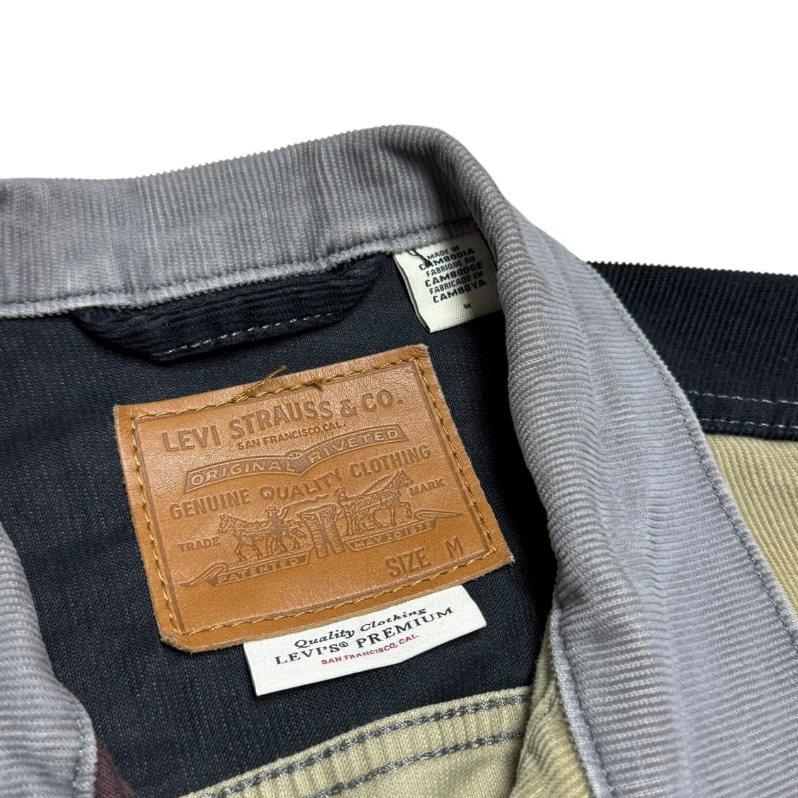 리바이스 멀티 컬러 코듀로이 자켓 M사이즈 상품이미지5