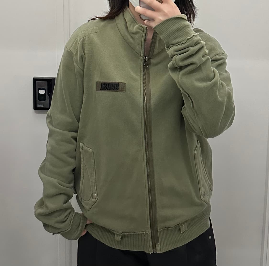 디젤 카키집업💚 상품이미지1