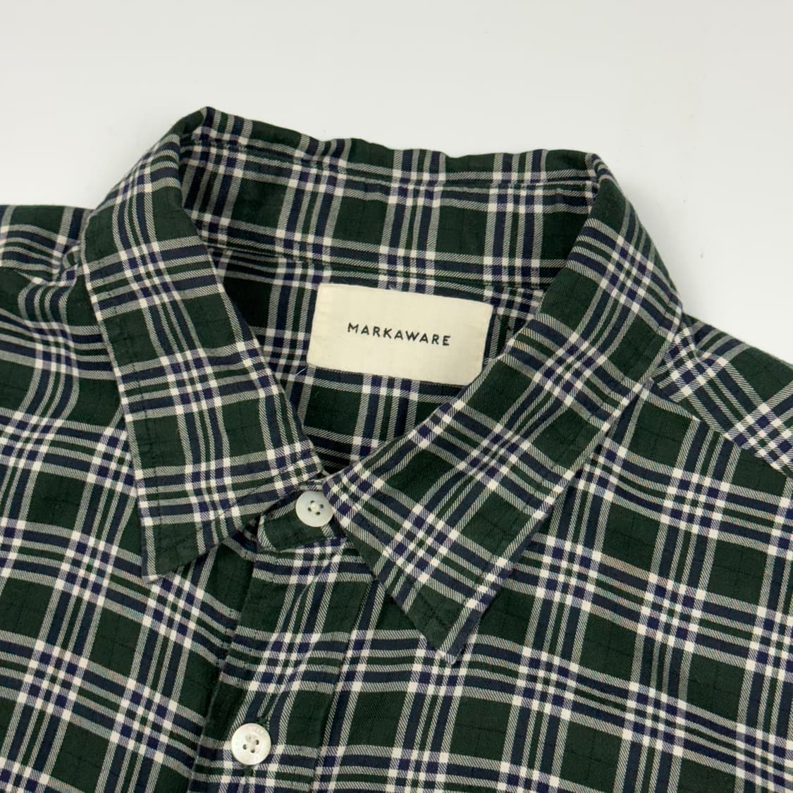 (107) 마카웨어 코튼 체크 셔츠 상품이미지6