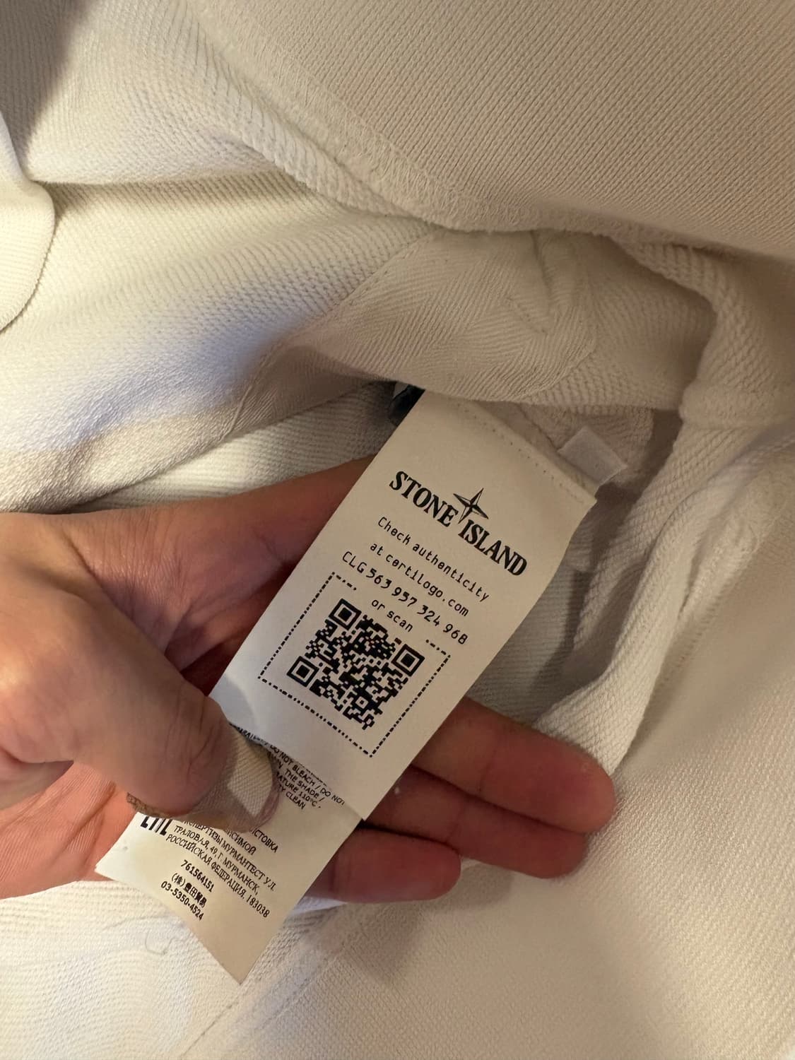 [L] 스톤아일랜드 22ss 후드티 상품이미지6