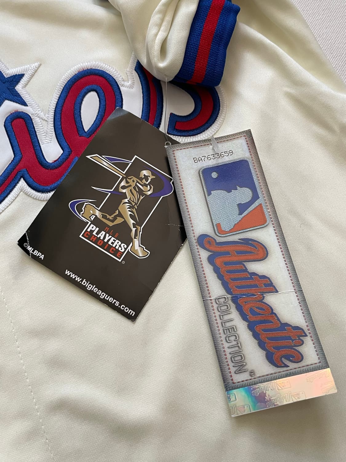 [새상품] 마제스틱 MLB 필라델피아 필리스 어센틱 박찬호 유니폼 상품이미지4