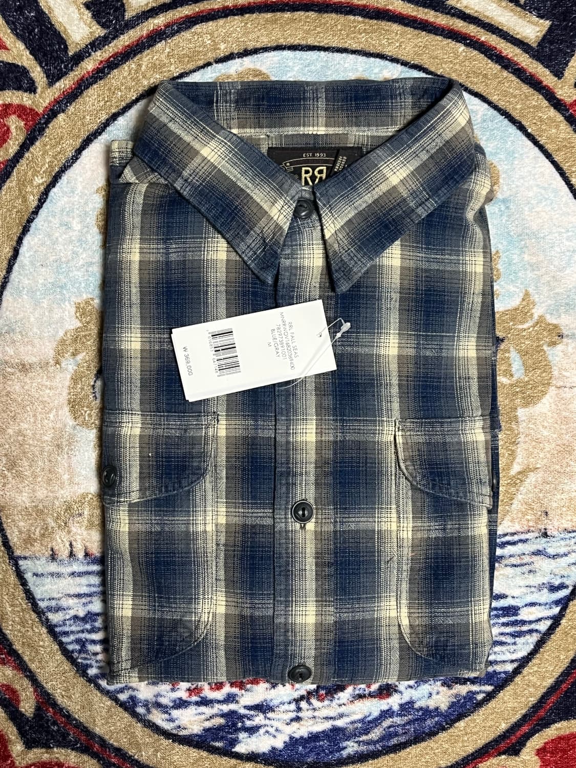 RRL 플래드 우븐 워크셔츠 더블알엘 25fw 상품이미지1
