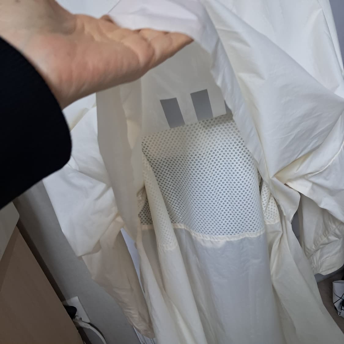 아디다스 Parley 패커블 남성 바람막이 점퍼 자켓 L(루즈핏) 상품이미지6