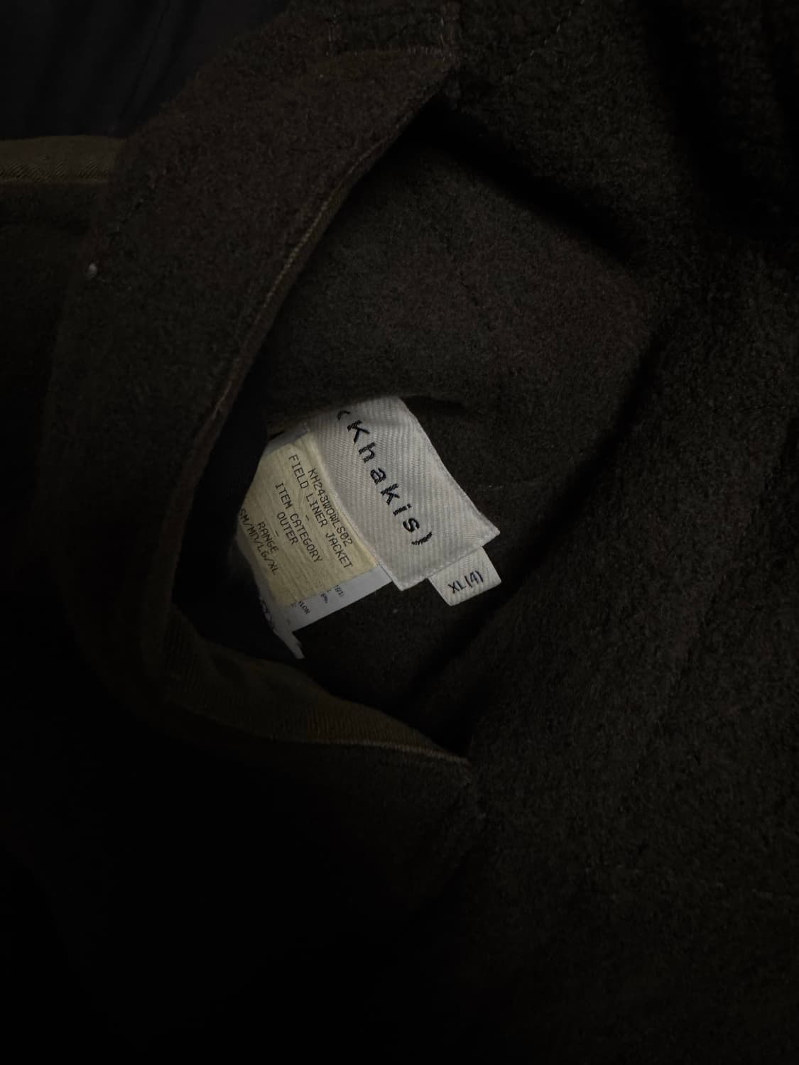 카키스 리버시블 자켓 블랙 상품이미지2