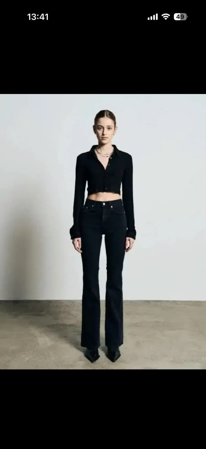 보헤미안서울 부츠컷 블랙 상품이미지1