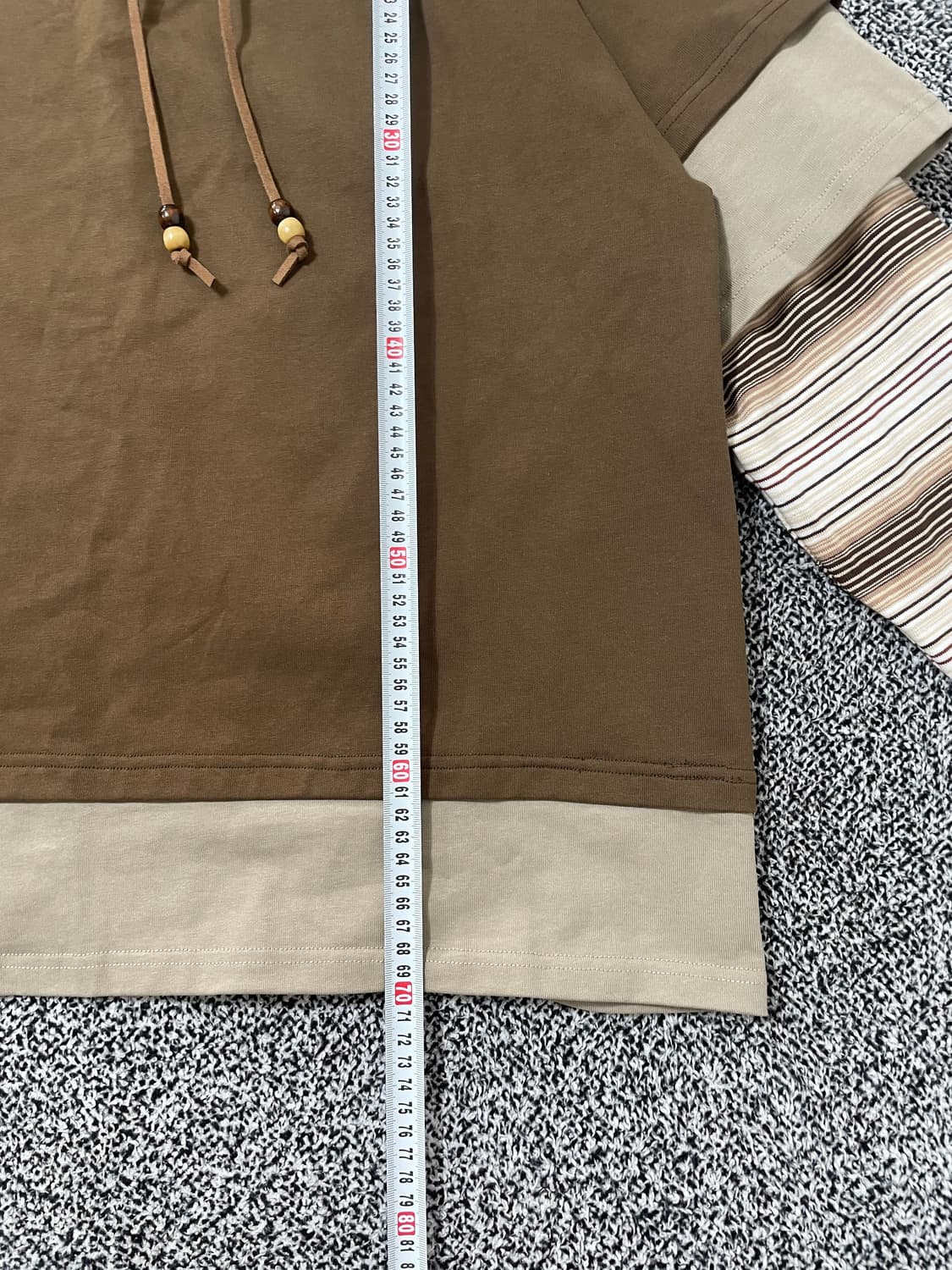 빈티지9. RELABEL 레이어드 에스닉 빈티지 맨투맨 롱슬리브 모리걸 상품이미지3