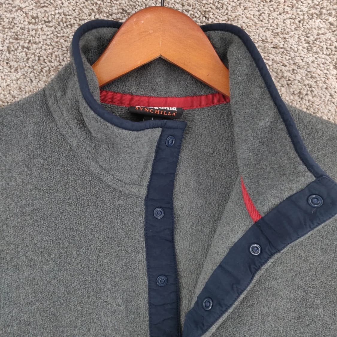 17SS 니카라과 파타고니아 신칠라 스냅-T 그레이 네이비 상품이미지4