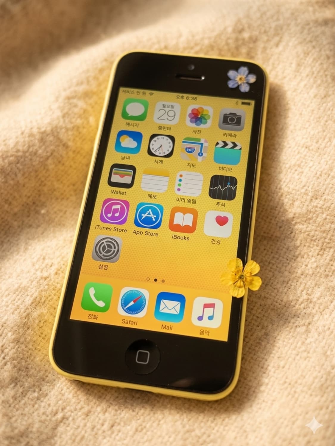 아이폰 5c 옐로우 16기가 #8715 주문 다음날 발송! 상품이미지1