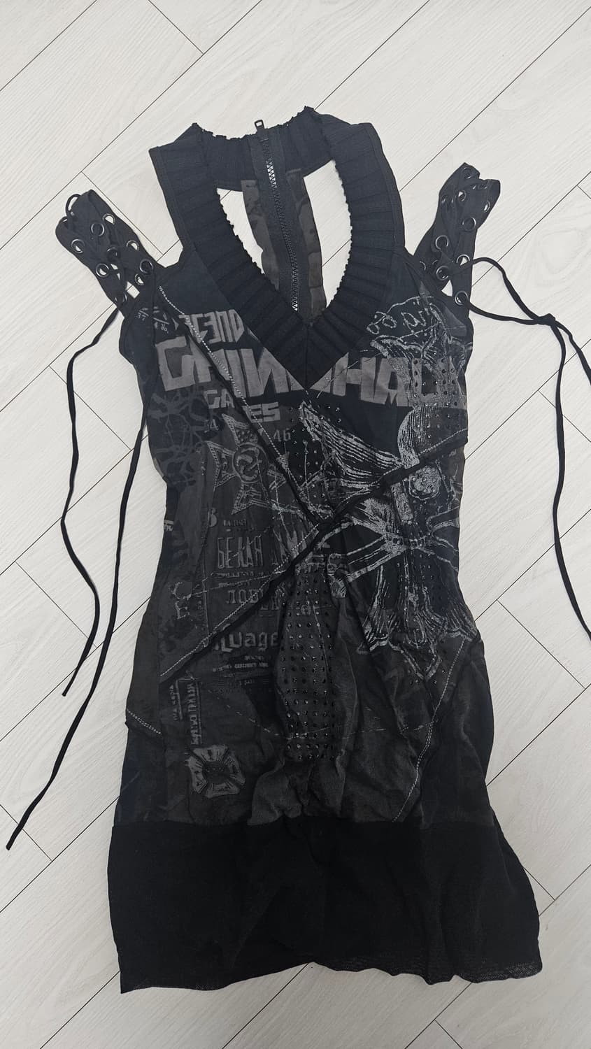 Salavge 샐비지 빈티지 나시 원피스 상품이미지1