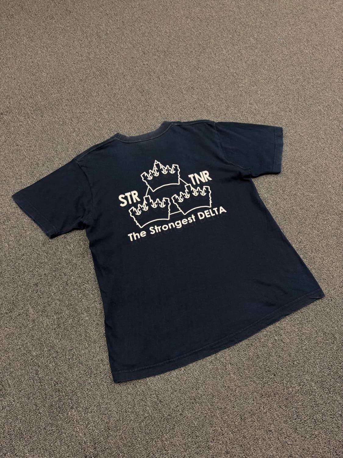 M) 스트레이테너 빈티지 굿즈 반팔 티셔츠 상품이미지4