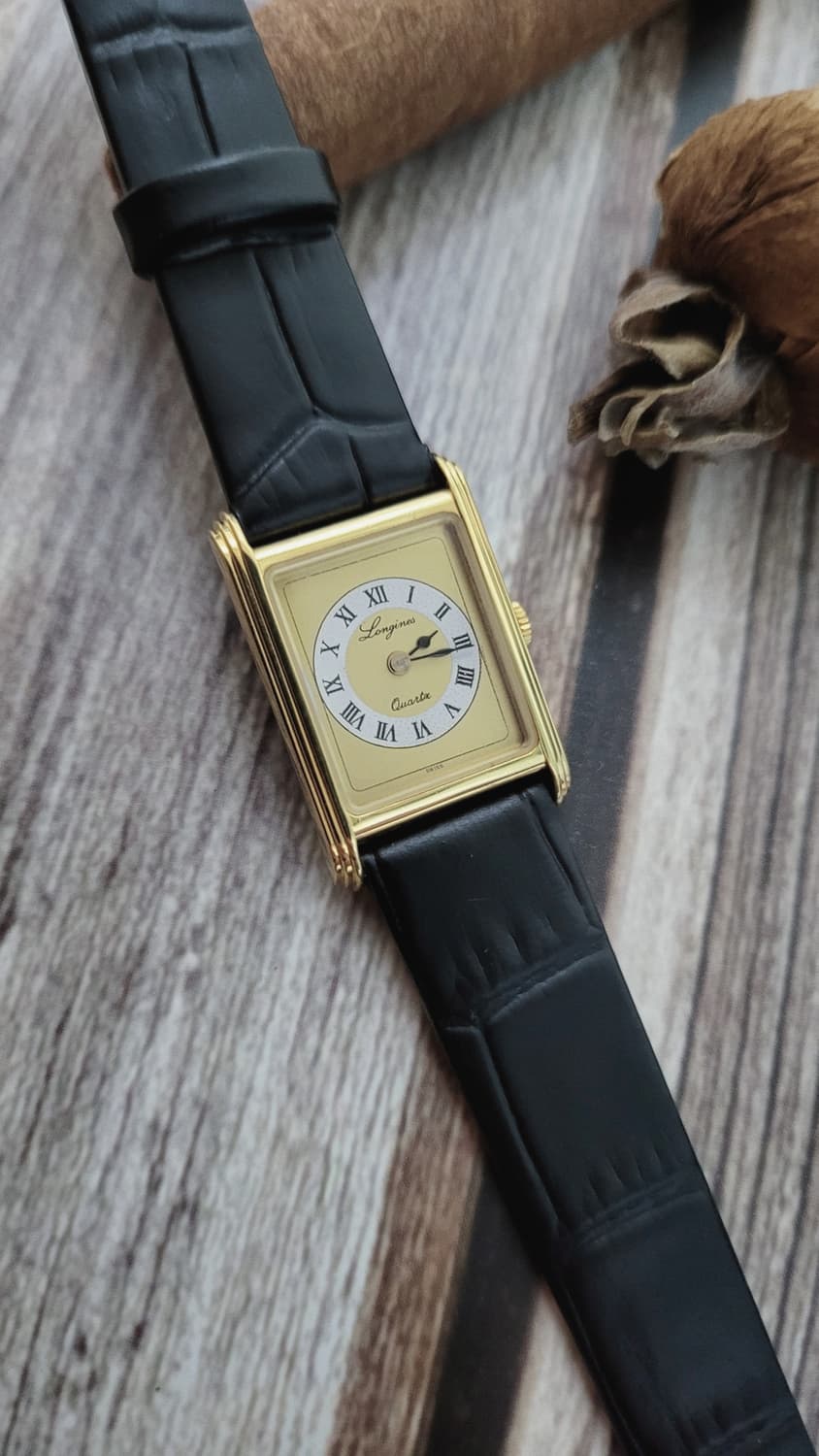 정품 론진 150주년  탱크 클래식 여성용 쿼츠시계 상품이미지4