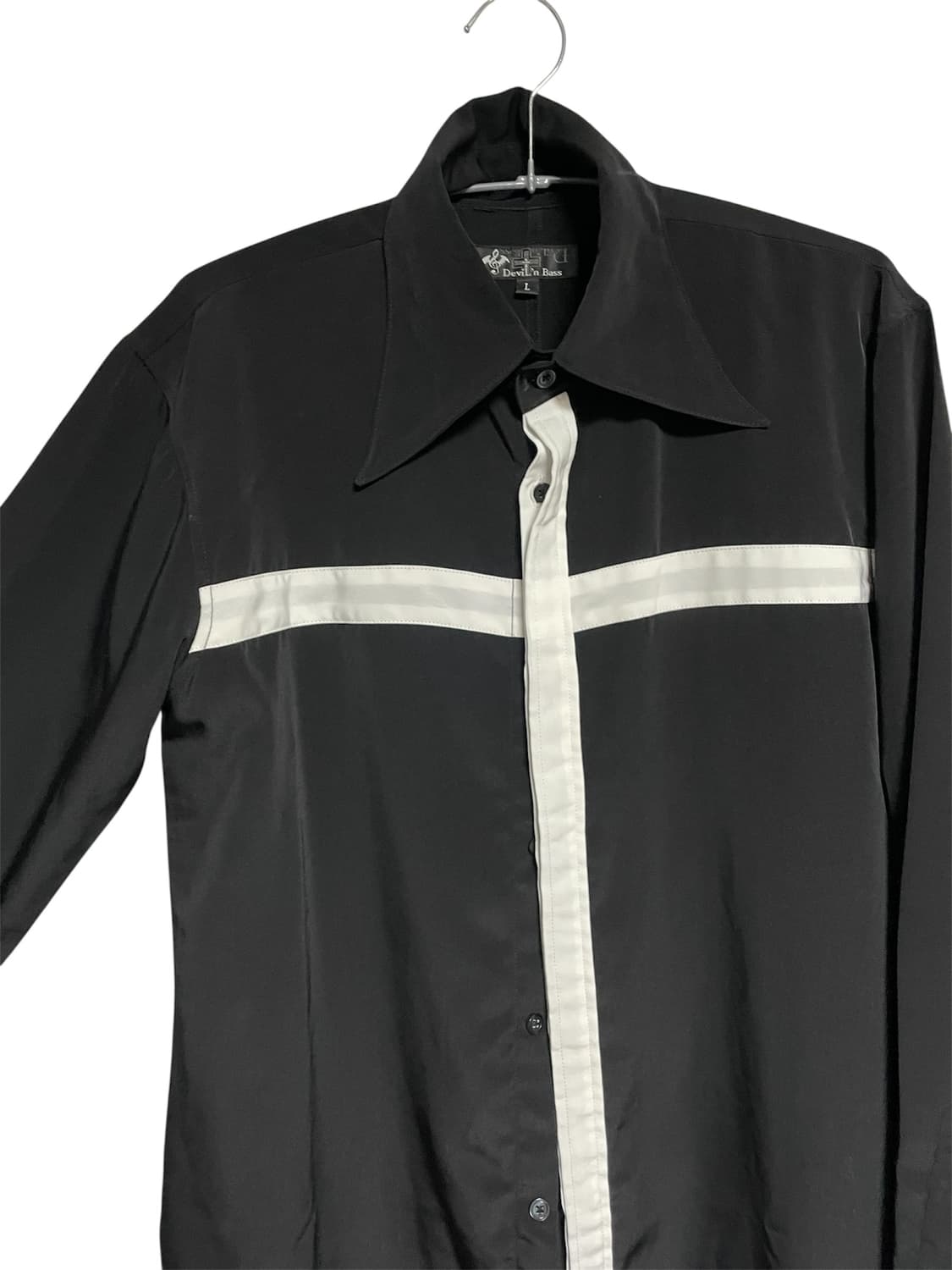 Vkei 00s 고스 크로스 십자가 셔츠 비주얼계유니섹스펑크고딕emo 상품이미지3